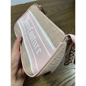 Juicy Couture Powder Blush Fashionista Shoulder Bag Y2k Coquette Girl Cafe